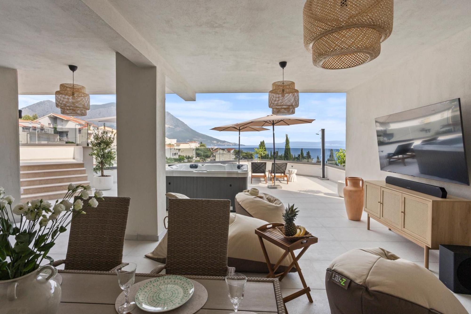 Luxury Penthouse Duce Leilighet Eksteriør bilde