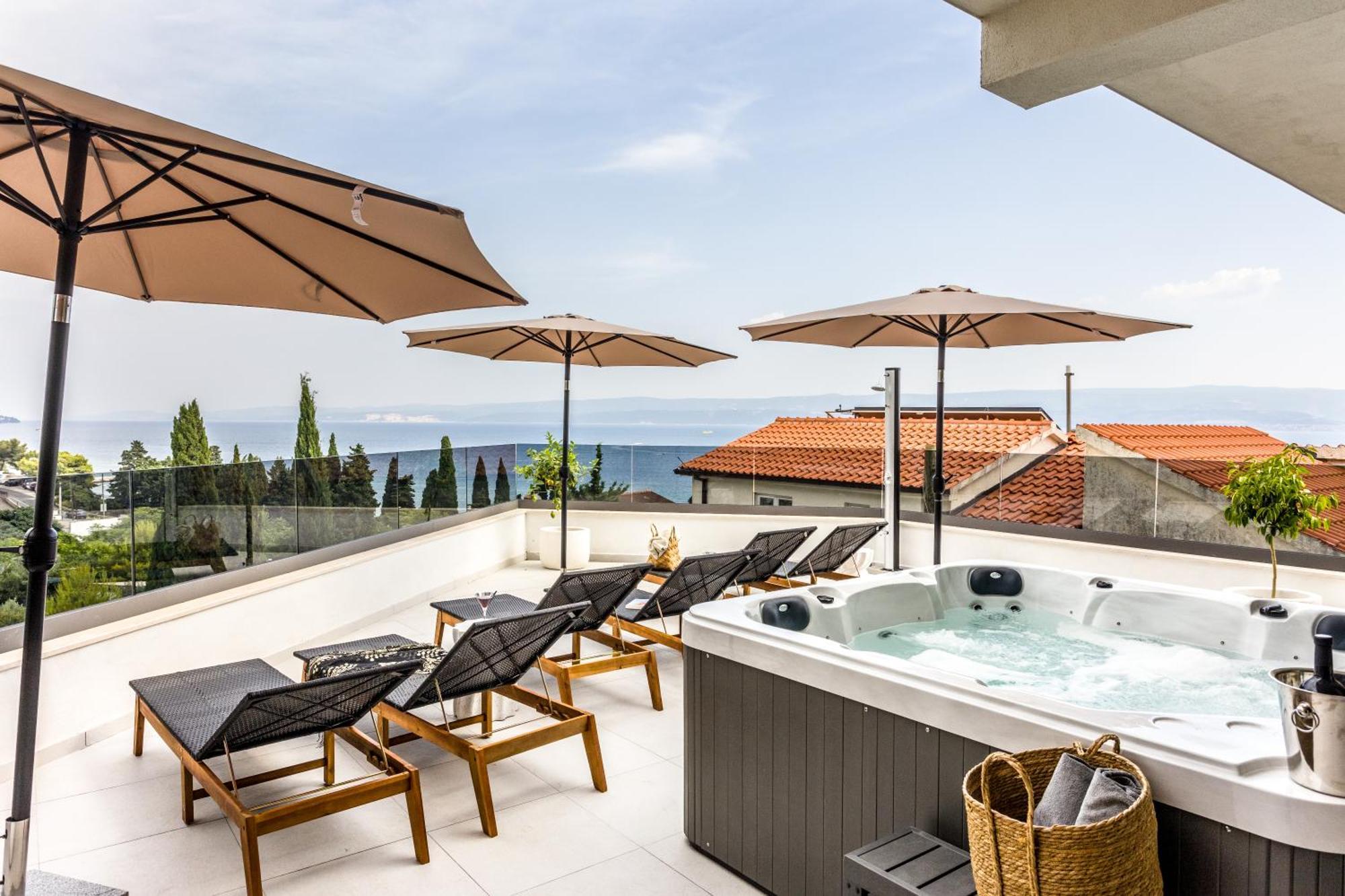 Luxury Penthouse Duce Leilighet Eksteriør bilde