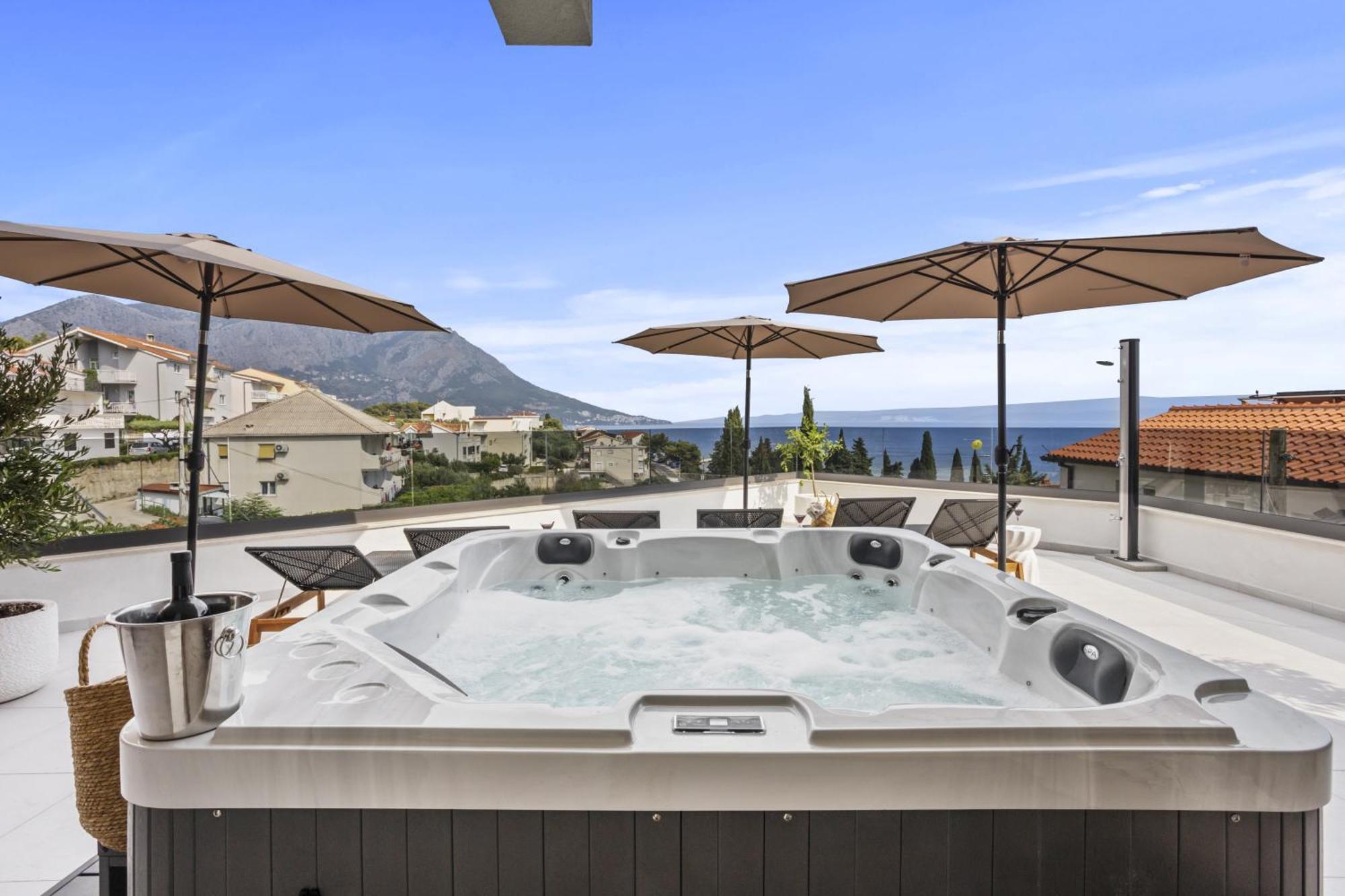 Luxury Penthouse Duce Leilighet Eksteriør bilde