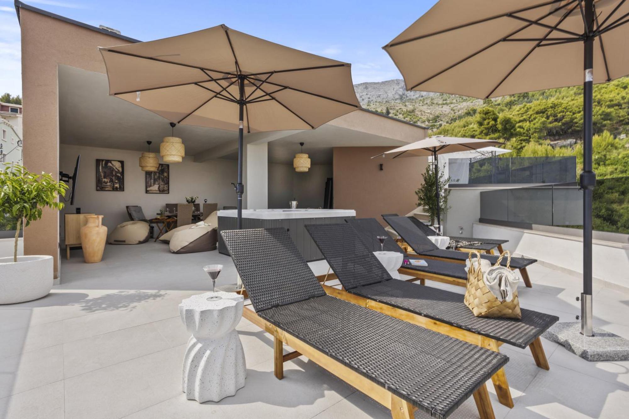 Luxury Penthouse Duce Leilighet Eksteriør bilde