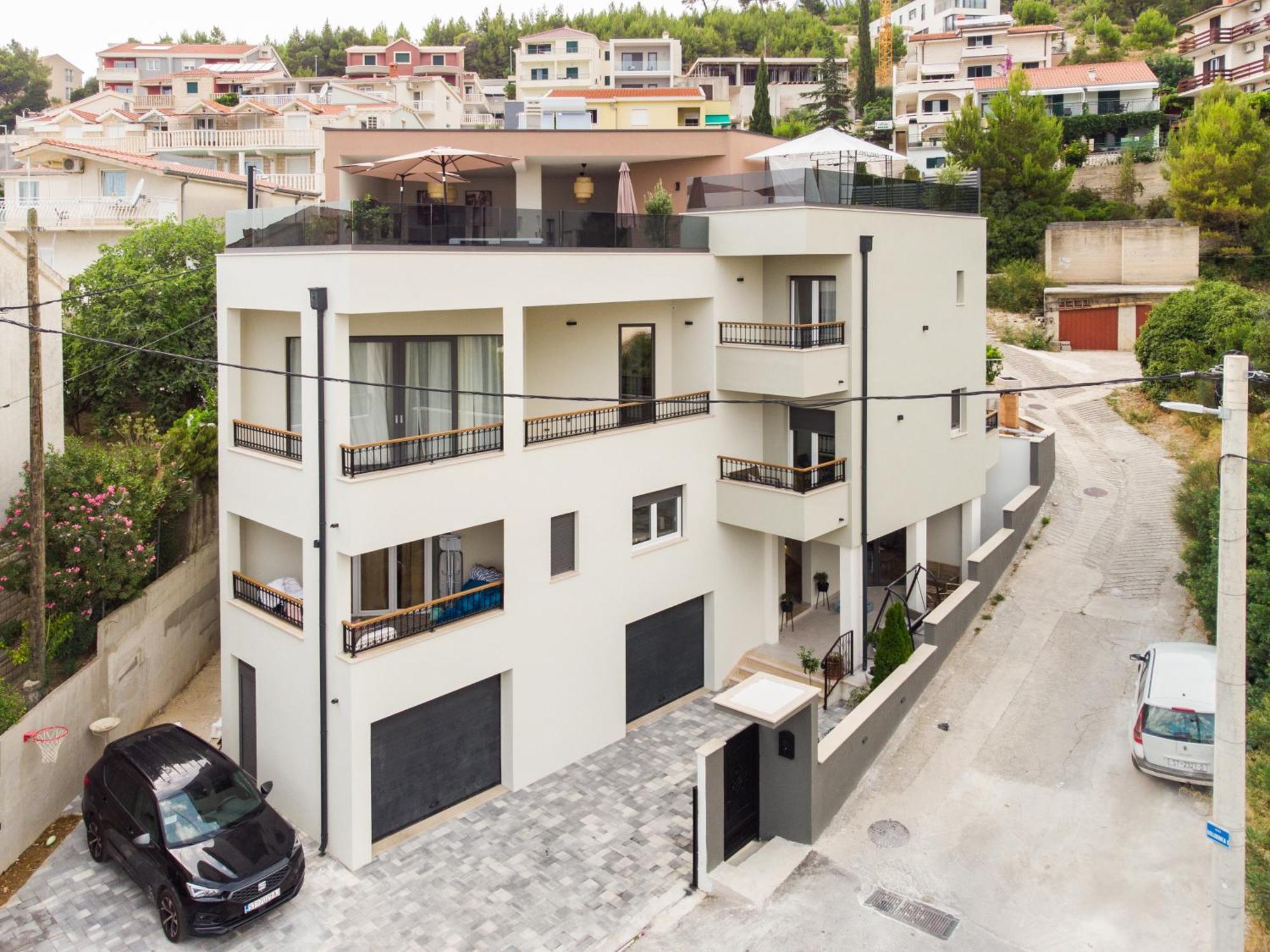 Luxury Penthouse Duce Leilighet Eksteriør bilde