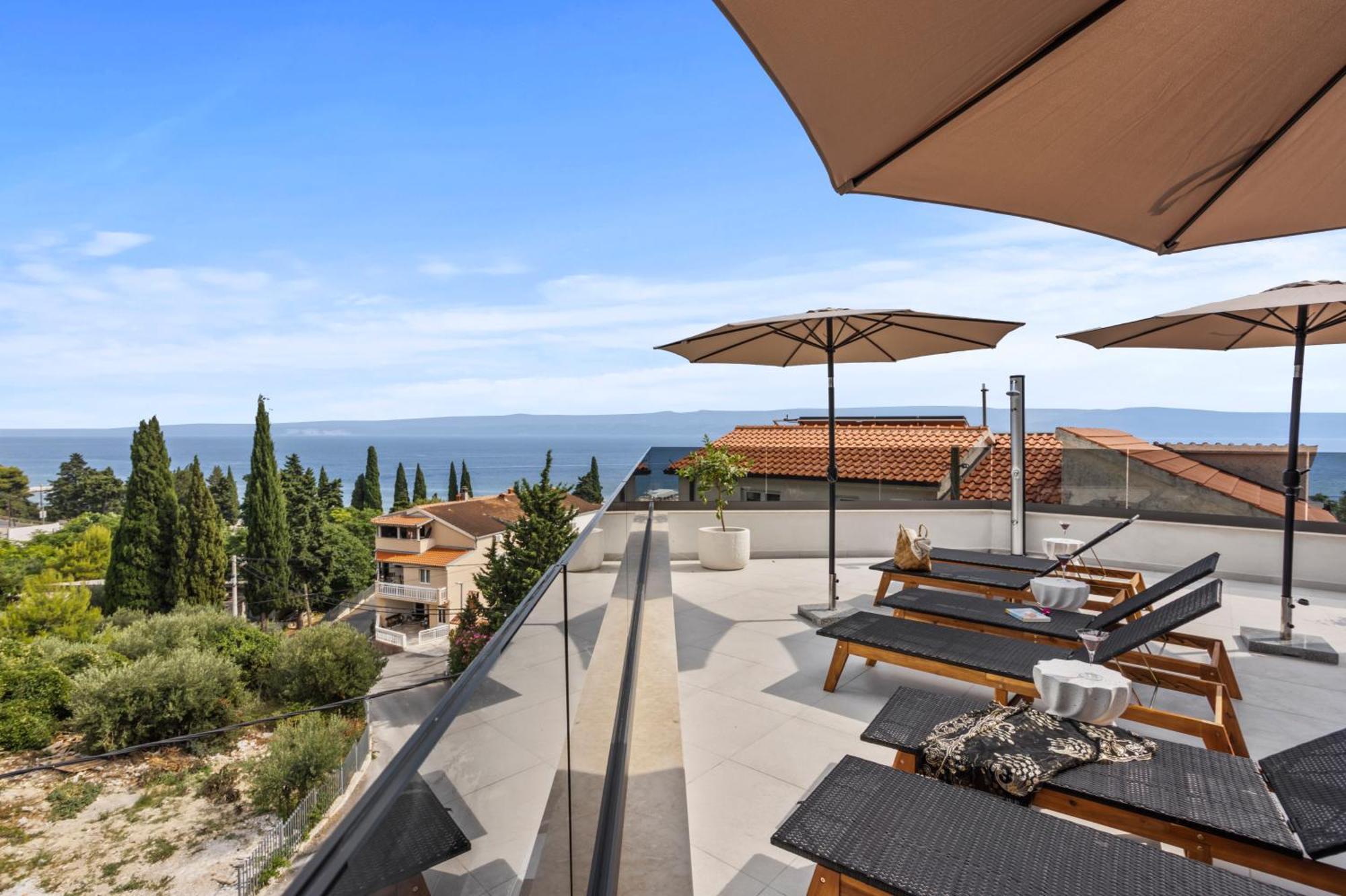 Luxury Penthouse Duce Leilighet Eksteriør bilde