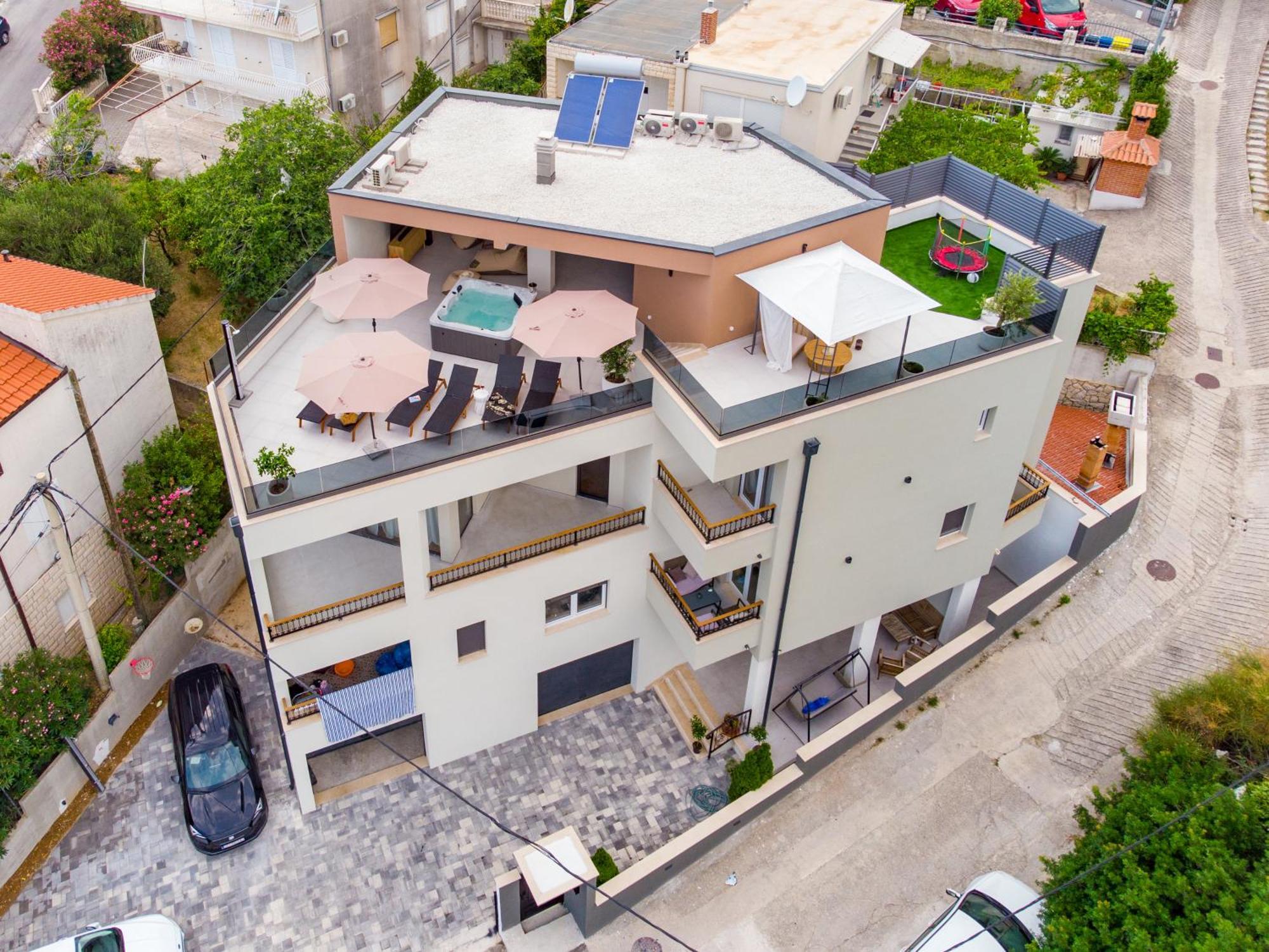 Luxury Penthouse Duce Leilighet Eksteriør bilde