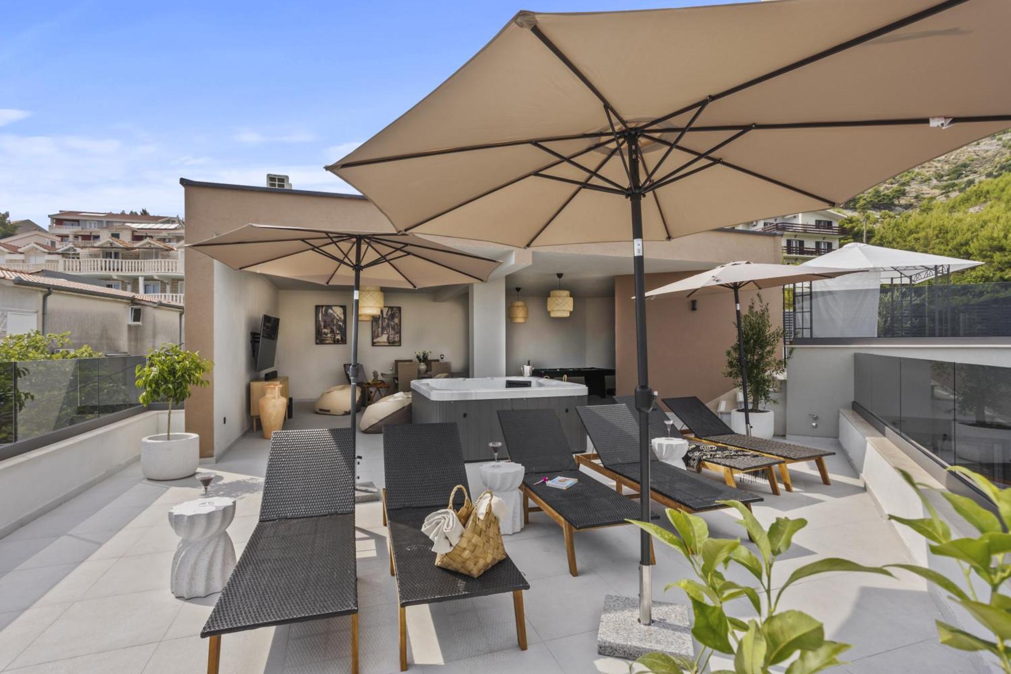 Luxury Penthouse Duce Leilighet Eksteriør bilde